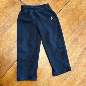 Air Jordan Nike Toddler Sweatpants Jogging Pants Black Size 3T